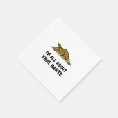 Alles über diese Baste Angepasst Serviette (Ecke)