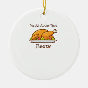 Alles über diese Baste (Erntedank) Trendy Keramik Ornament