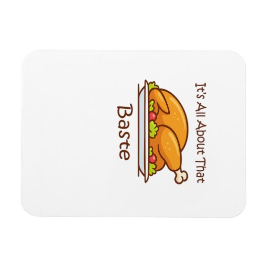 Alles über diese Baste (Erntedank) Trendy Magnet (Horizontal)