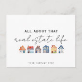 Alles über diese echte Lebensförderung für Anwesen Postkarte (Vorderseite)