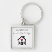 Alles über diese echte Lebensförderung für Anwesen Schlüsselanhänger (Vorne)