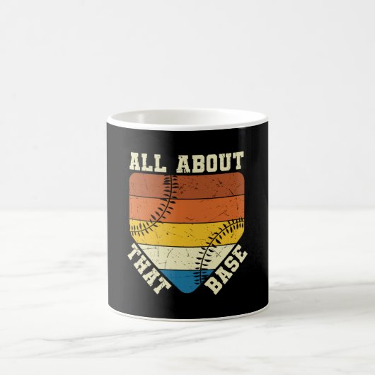 Alles über diesen Base | Baseball schönes Design Kaffeetasse (Mittel)