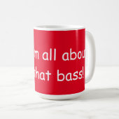 Alles über diesen Bass Kaffeetasse (VorderseiteRechts)