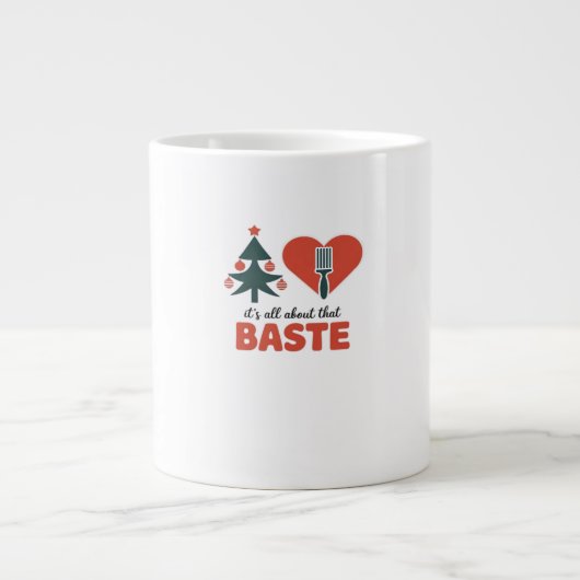 Alles über diesen Baste Christmas Classic Jumbo-Tasse (Vorderseite)