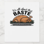 Alles über diesen Baste Christmas Classic Weinetikett (Einzelnes Label)