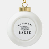 Alles über diesen Baste Classic Funny Keramik Kugel-Ornament (Vorderseite)