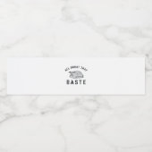 Alles über diesen Baste Classic Funny Wasserflaschenetikett (Einzelnes Label)