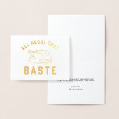 Alles über diesen Baste Erntedank Folienkarte (Anzeige)