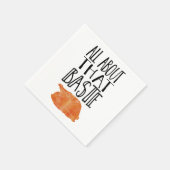 Alles über diesen Baste-Erntedank Türkei Serviette (Ecke)