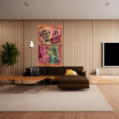 Alles über Geld | AI Art Poster