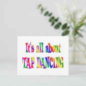 Alles über Gestochen Tanzen Postkarte (Stehend Vorderseite)