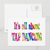 Alles über Gestochen Tanzen Postkarte (Vorne/Hinten)
