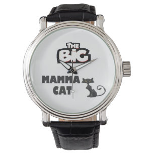 Alles über große Mama-Katzen, die coole Tiere sind Armbanduhr