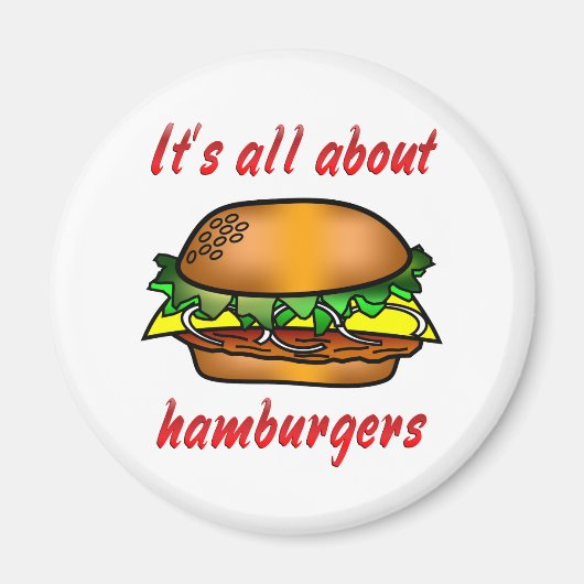 Alles über Hamburgers Magnet (Vorne)