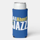 Alles über Jazz 16 oz Getränkekoler Selters Dosenkühler (Seltzer Vorderseite)