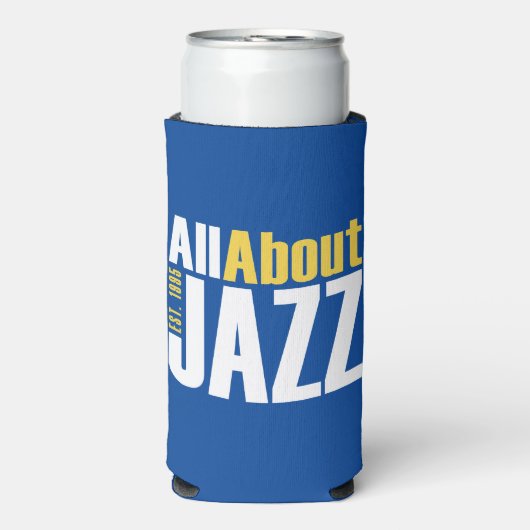 Alles über Jazz 16 oz Getränkekoler Selters Dosenkühler (Seltzer Vorderseite)
