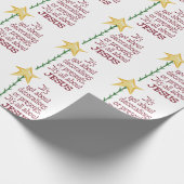 Alles über Jesus Geschenkpapier (Ecke)