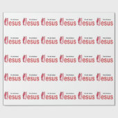 Alles über Jesus Geschenkpapier (Flach)