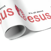 Alles über Jesus Geschenkpapier (Rolleneckpunkt)