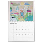 Alles über Katzen 2025 Whimsical Art Kalender (Feb 2027)