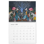 Alles über Katzen 2025 Whimsical Art Kalender (Jan 2027)