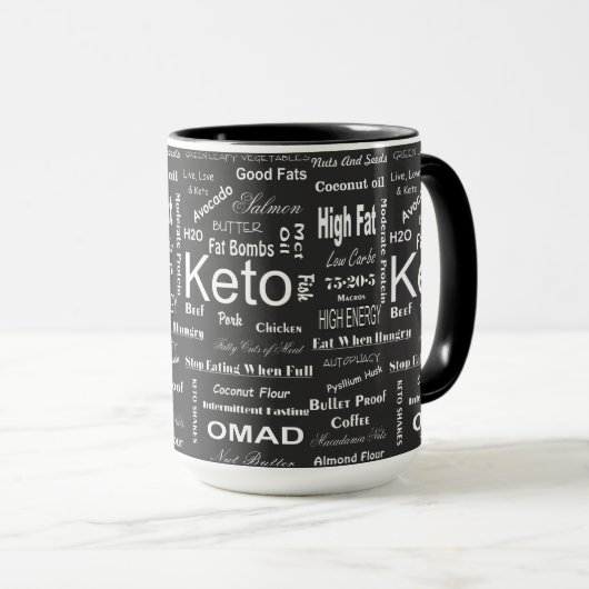 Alles über Keto Tasse (VorderseiteRechts)