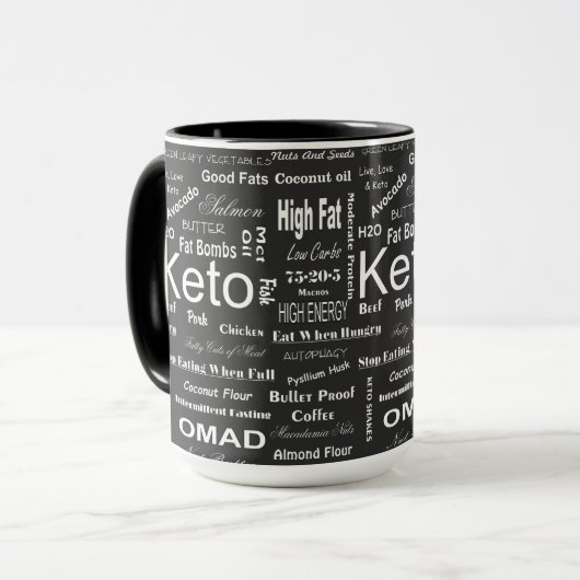 Alles über Keto Tasse (Vorderseite Links)