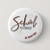 Alles über Kinder - Schaltfläche "Schulpsychologe" Button (Vorderseite)