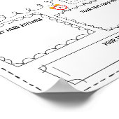 Alles über meine Lehrervorlage Poster (Ecke)