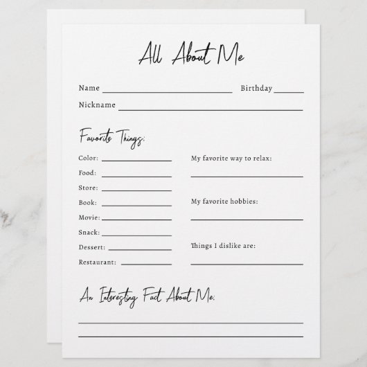 Alles über meine Umfrage (Vorne/Hinten)