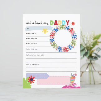 Alles über meinen Papa, Geschenk für Väter von Kin