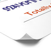 Alles über mich Quiz Poster (Ecke)