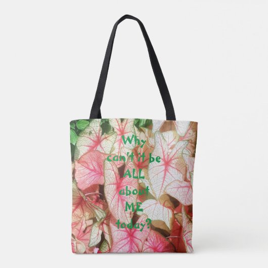 Alles über mich Toag Tasche (Rückseite)