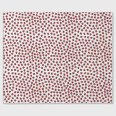 Alles über moderne Red Ladybugs Geschenkpapier (Flach)