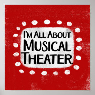 Alles über Musical Theater Poster Wall Art