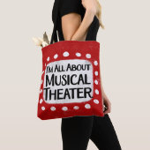 Alles über Musical Theater Tote Tag Tasche (Von Nahem)