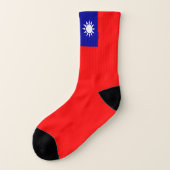 Alles über Print Socks mit Flag Taiwan Socken (Links - Außen)