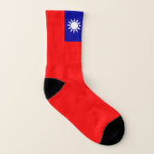 Alles über Print Socks mit Flag Taiwan Socken (Links - Innen)