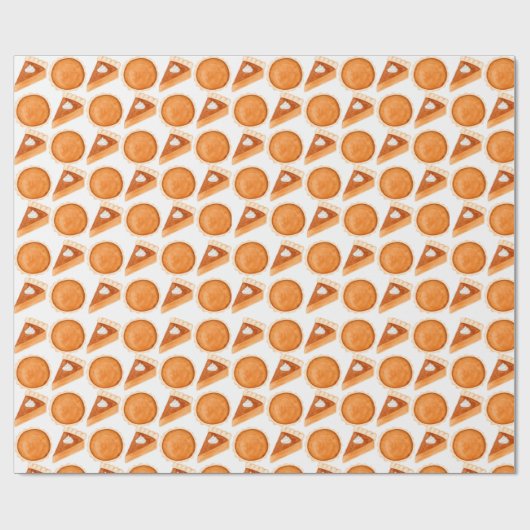 Alles über Pumpkin Pie Geschenkpapier (Flach)