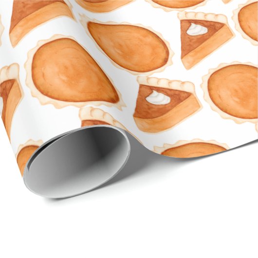 Alles über Pumpkin Pie Geschenkpapier (Rolleneckpunkt)
