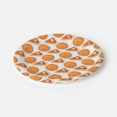 Alles über Pumpkin Pie Pappteller (Schrägansicht)