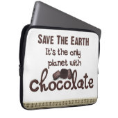 Alles über Schokolade Laptopschutzhülle (Vorne Rechts)