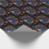 Alles über Sie Neuling mit Fireworks Geschenkpapier (Ecke)