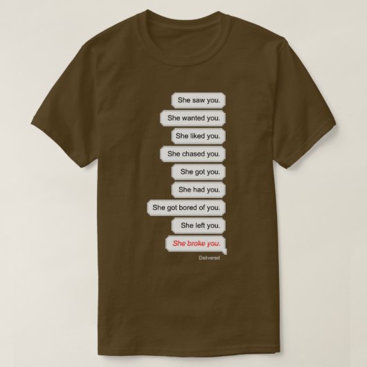 ALLES ÜBER SIE T-Shirt (Design vorne)