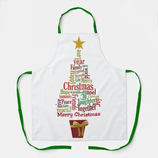 Alles über Weihnachten Schürze (Vorderseite)