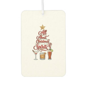 Alles über Weihnachts-Geister-Cocktails Whiskey St Autolufterfrischer