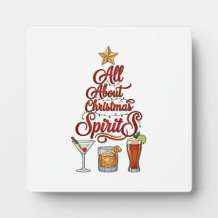 Alles über Weihnachts-Geister-Cocktails Whiskey St Fotoplatte