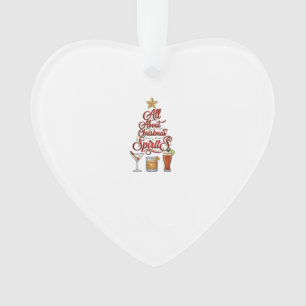 Alles über Weihnachts-Geister Cocktails Whiskey St Ornament