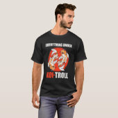 Alles unter Koitroller Koi-Teich Fischteich T-Shirt (Vorne ganz)