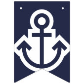 Alles verankert Seeflagge Wimpelkette (Zweite Fahne)
